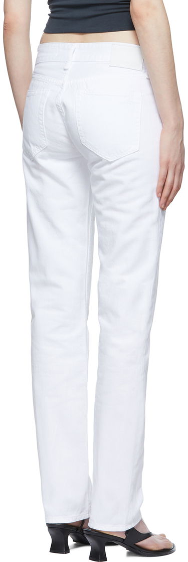 Jeans rag & bone Piper Straight-Leg Jeans Hvid | WDD22P2904SPBW, 2