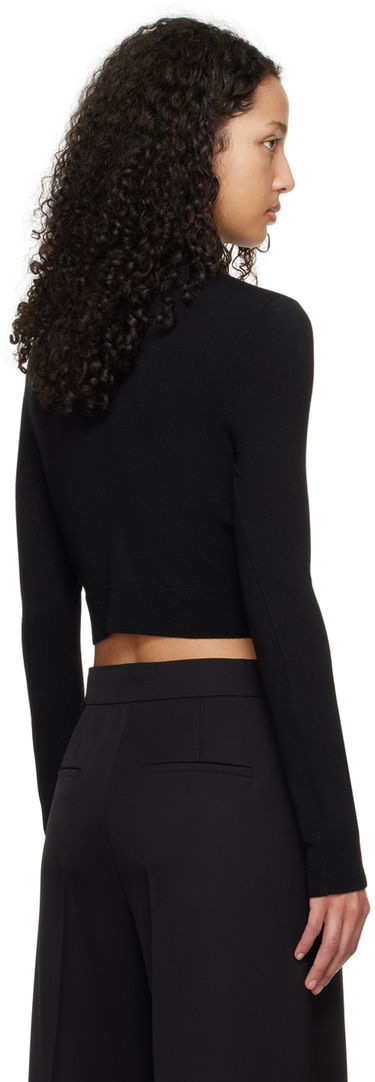 Sweater Max Mara Max Mara Cropped Turtleneck Top Sort | 2411361211600, 2