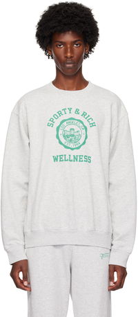 Gray Emblem Sweatshirt