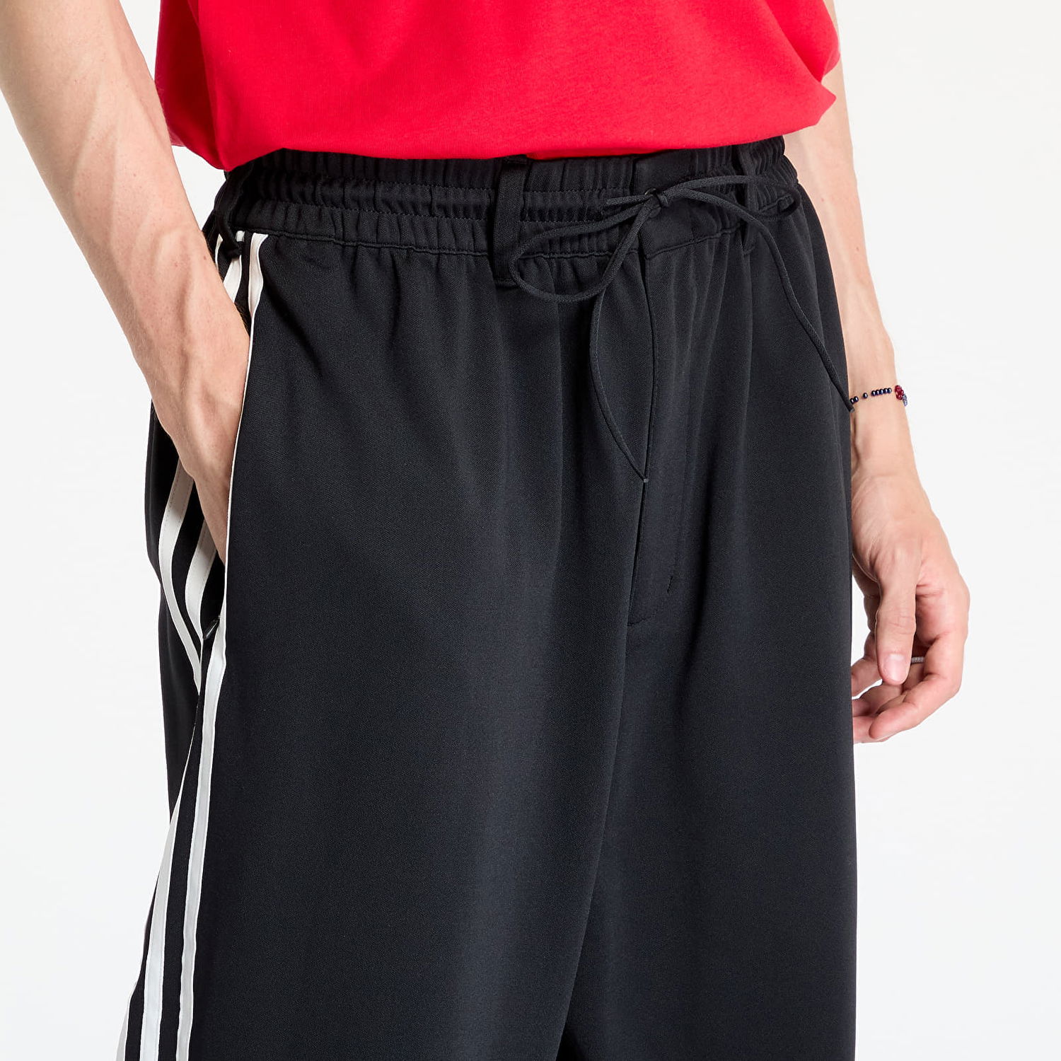 Bukser Y-3 Track Pant 3 Stripes Black Sort | IW0080, 1