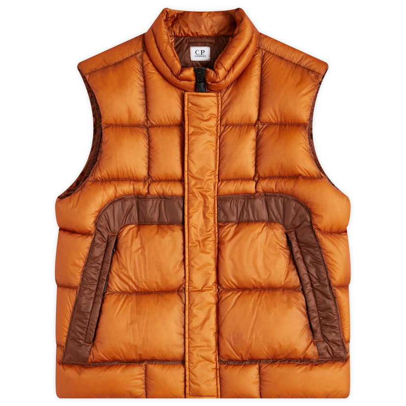 Vest C.P. Company D.D Shell Down Vest Orange | CMOW207A-006099A-438