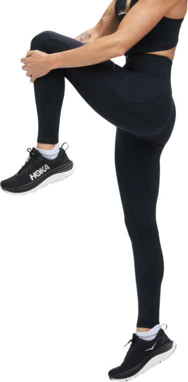 Leggings Hoka One One Elaro Knit Tight 27" Sort | 1141763-blk, 2