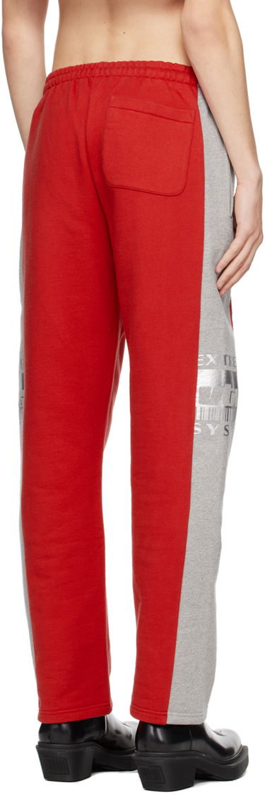 Joggingbukser VETEMENTS VTMNTS 'Extreme System' Lounge Pants Rød | VL16SP140R, 2