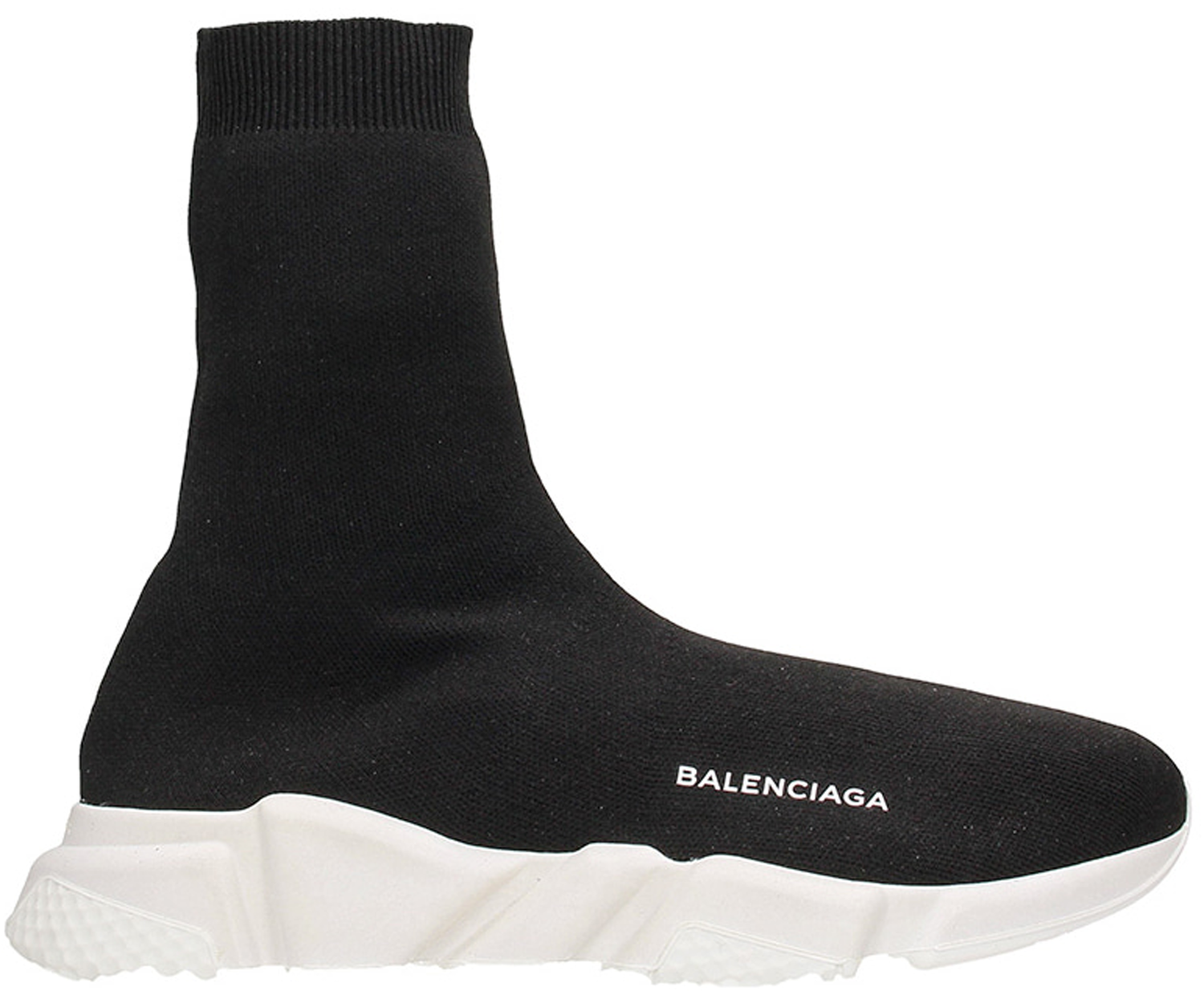 Sneakers og sko Balenciaga Speed Trainer High Black White Sort | 483504-W05G0-1000, 0