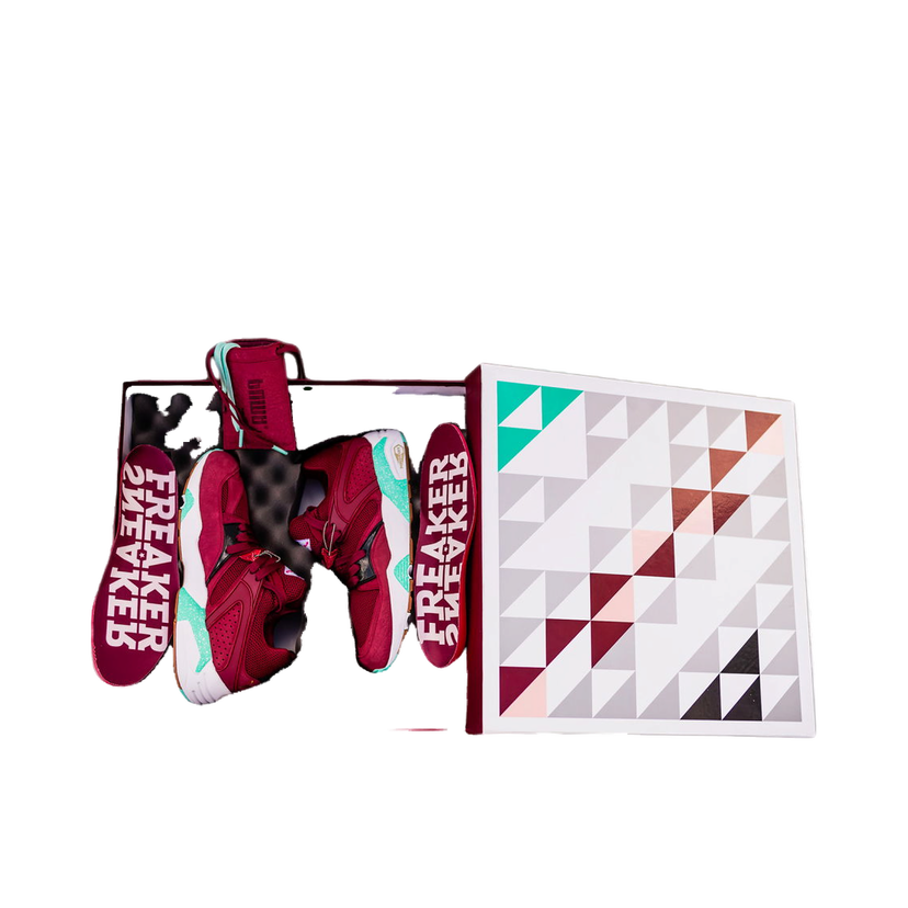 Sneakers og sko Puma Blaze of Glory Sneaker Freaker Bloodbath (Special Box) Bourgogne | 361044-01