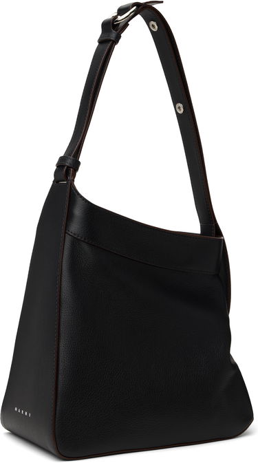 Skuldertaske Marni Marni Medium Muso Shoulder Bag Sort | SBMQ0108U0 P6947, 2