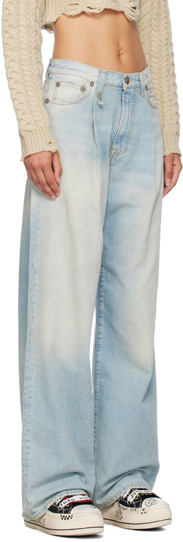 Jeans R13 R13 Damon Pleated Jeans Blå | R13W3147-897A, 4