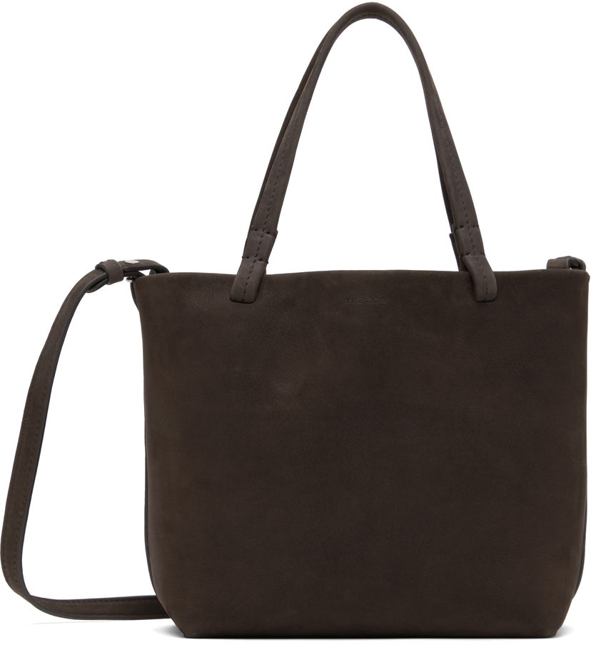 Håndtaske The Row Small Park Leather Tote Bag Brun | W1199-L81