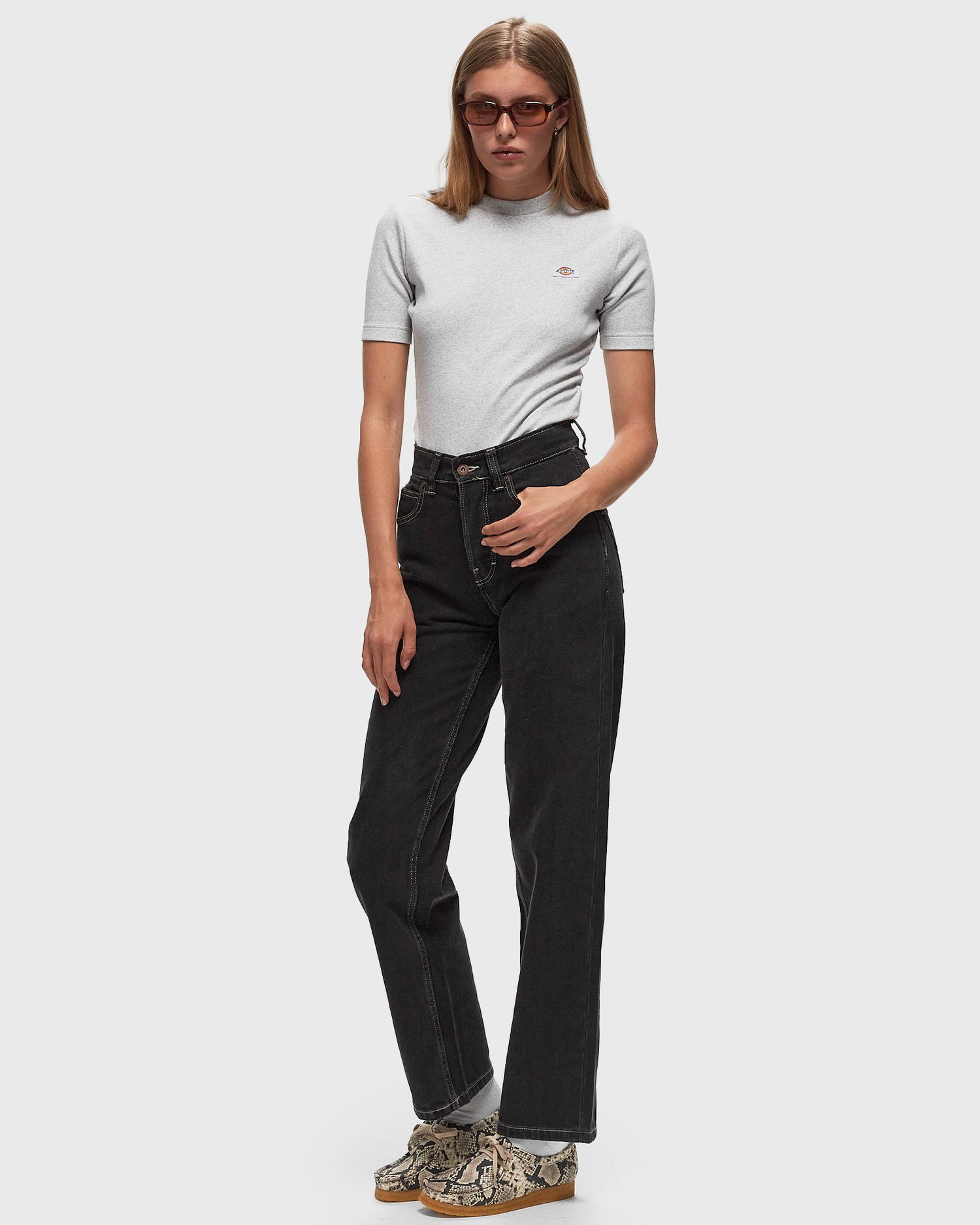 Bukser Dickies Thomasville Denim Trousers Hvid | 0A4XYL, 1