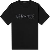T-shirt Versace Croc Logo T-Shirt Sort | 1012524-1A09040-1B000, 1