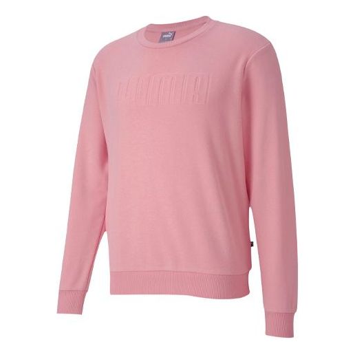 Sweater Puma Modern Basics Crew Sweatshirt Lyserød | 585209-14