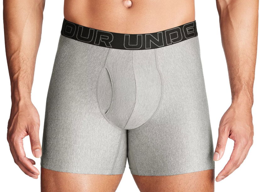Boksere Under Armour Perf Tech 6in-GRY Grå | 1383878-035