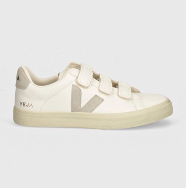 Sneakers og sko Veja Recife Velcro Sneaker Extra White/Natural Brun | RC0502919B, 0