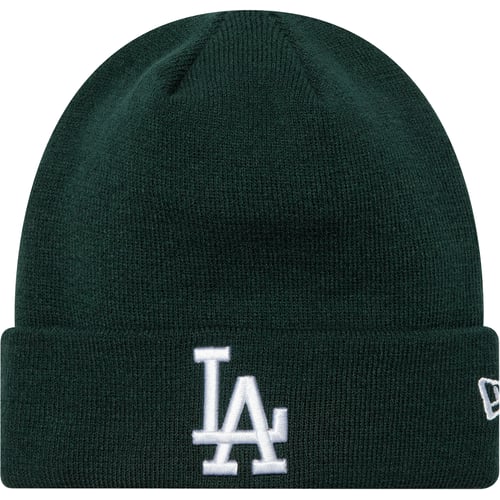 Beanie New Era Los Angeles Dodgers League Essential Beanie Grøn | 60580734