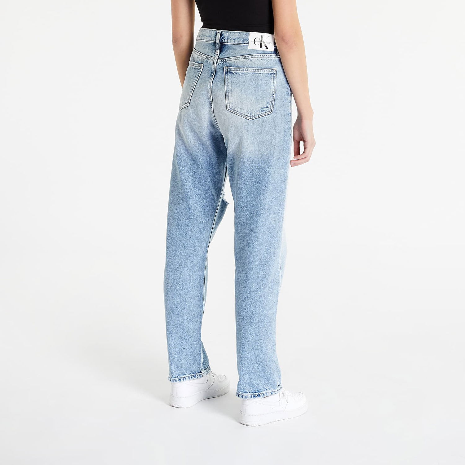 Jeans CALVIN KLEIN High Rise Straight Pants Blå | J20J220633 1AA, 0