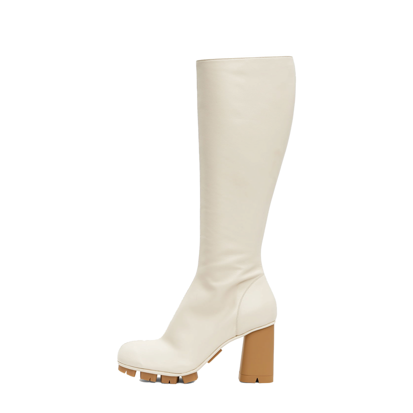 Sneakers og sko Bottega Veneta Shore Boots Hvid | 796508 V4PS0