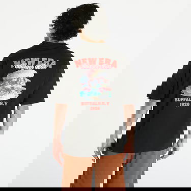 T-shirt New Era Food Graphic OS Tee UNISEX Black/ Lvr Sort | 60435396, 3