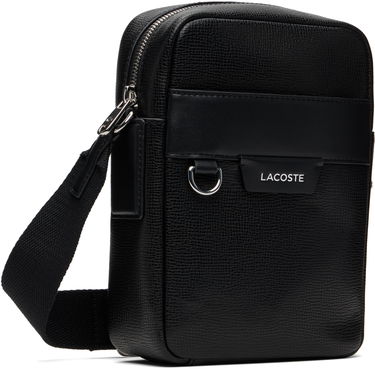 Skuldertaske Lacoste Ossian Leather Satchel Bag Sort | NH5047OI_000, 1