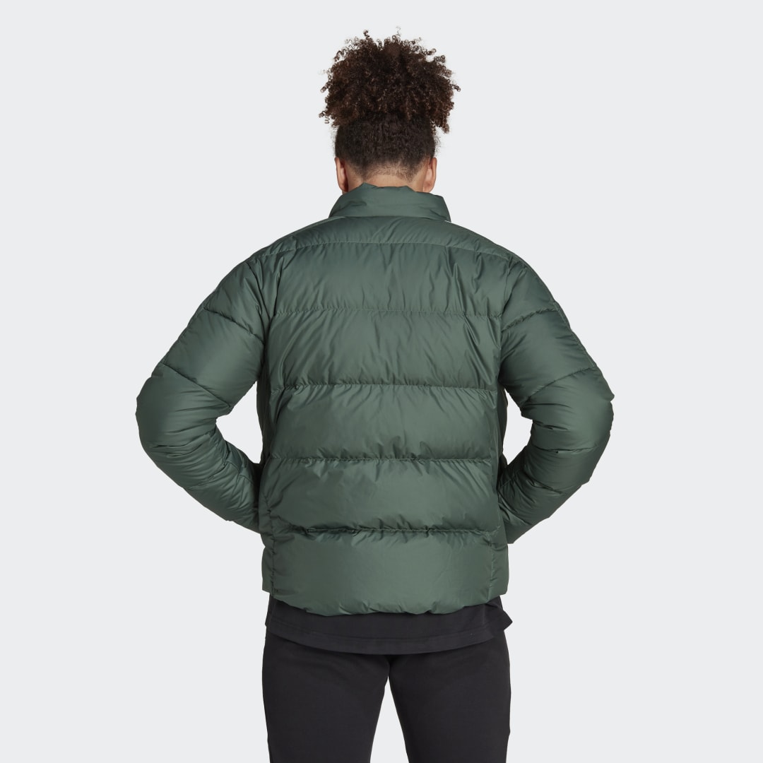 Puffer jakke adidas Originals Essentials Midweight Down Jacket Jacket Grøn | HK4642, 1