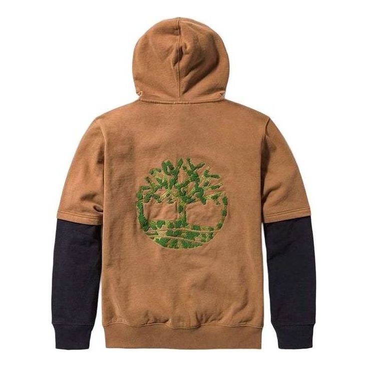 Sweatshirt Timberland Embroidered Tree Hoodie Brun | A2R6P-254, 0