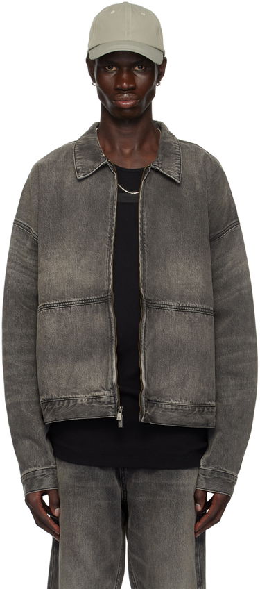 Jakke Fear of God Essentials Denim Trucker Jacket Grå | 202BT244270F, 0