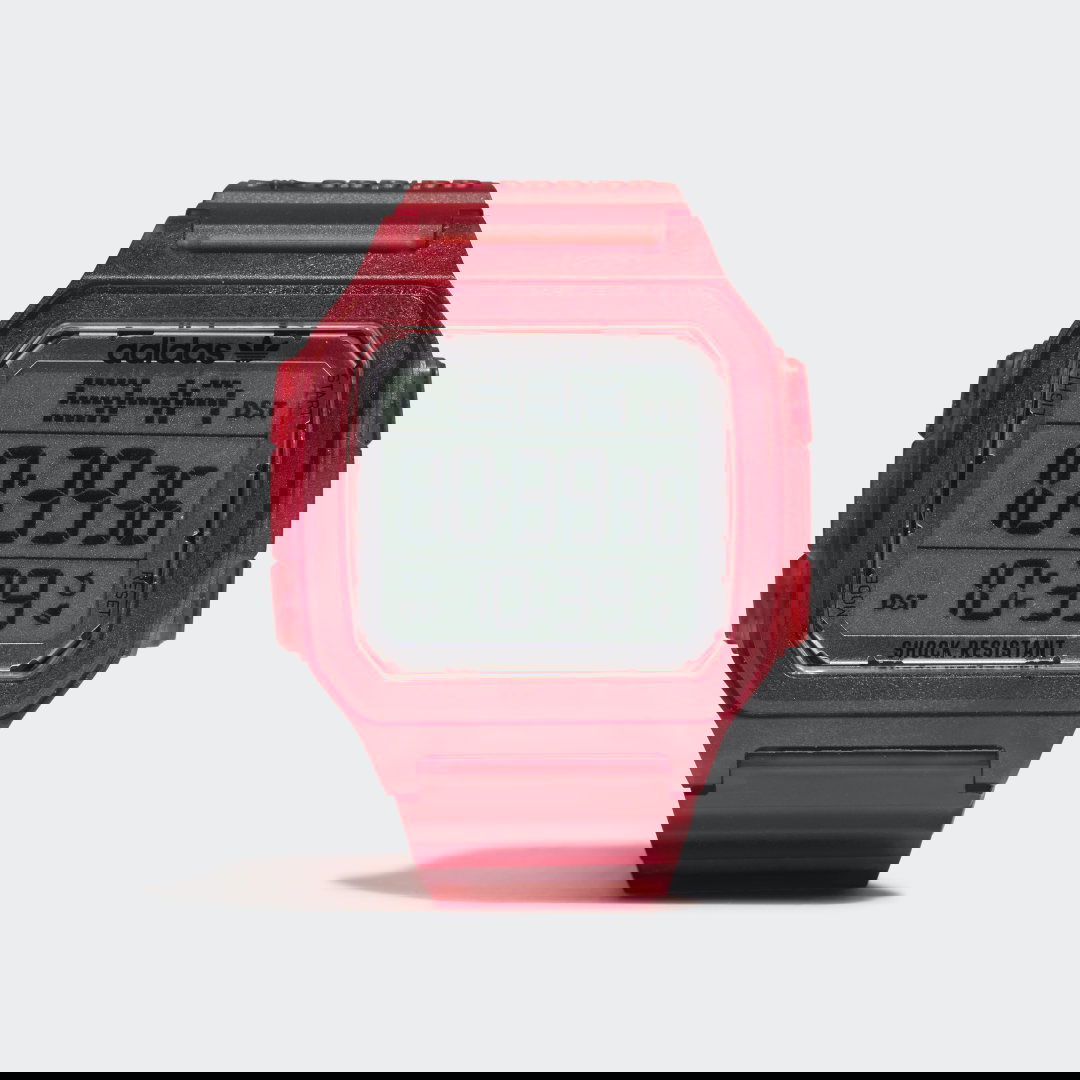 Ur adidas Originals Watch Digital One GMT R Rød | GA8820, 0