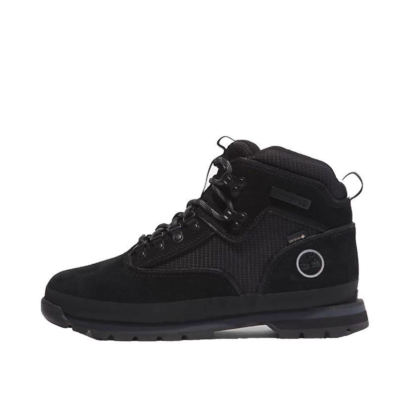 Sneakers og sko Timberland Euro Hiker Mid Lace Up Gore-Tex Black Suede Sort | TB0A2QCN-EK4