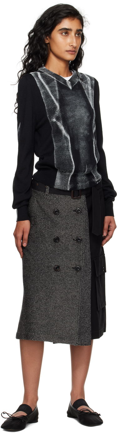 Nederdel Andersson Bell Andersson Bell Whitney Trench Pleated Midi Skirt Sort | apa848w, 3