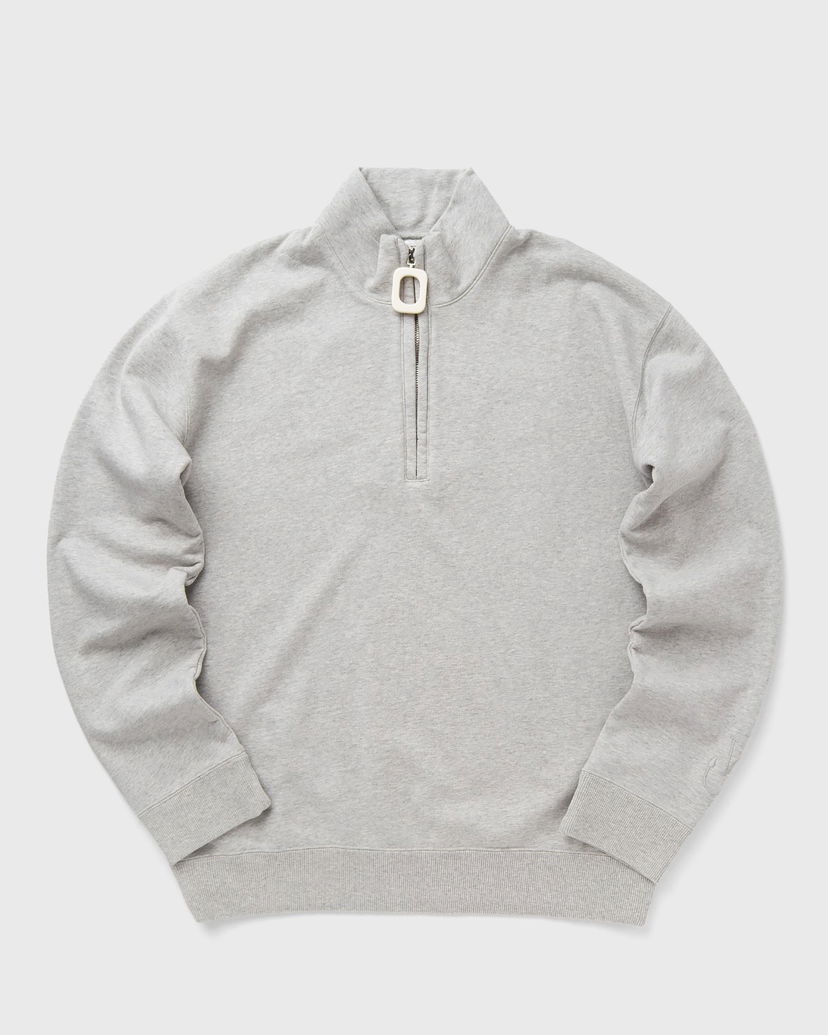 Sweater JW Anderson JW Anderson Half-Zip Sweatshirt Grå | JW0225-PG1632-905