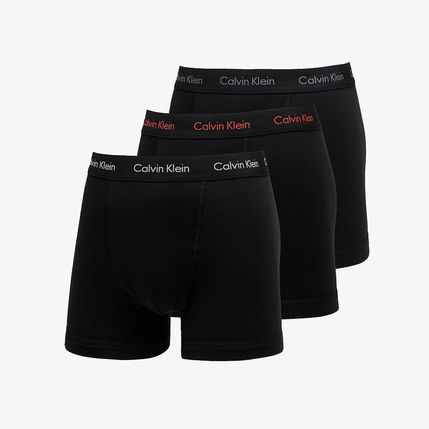 Boksere CALVIN KLEIN Cotton Stretch Classic Fit Boxer 3-Pack Black Sort | U2662G MWO, 0