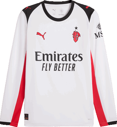 Jersey Puma ACM Away Replica LS Jersey 2025/26 by Puma Hvid | 779972-02, 0