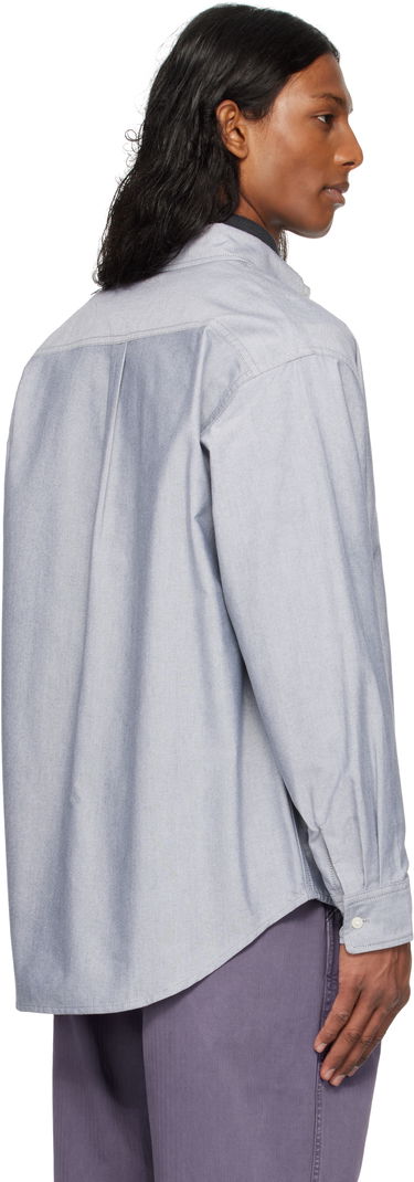 Skjorte GRAMICCI Gramicci Oxford Stance Shirt Blå | G5SM-J016, 2