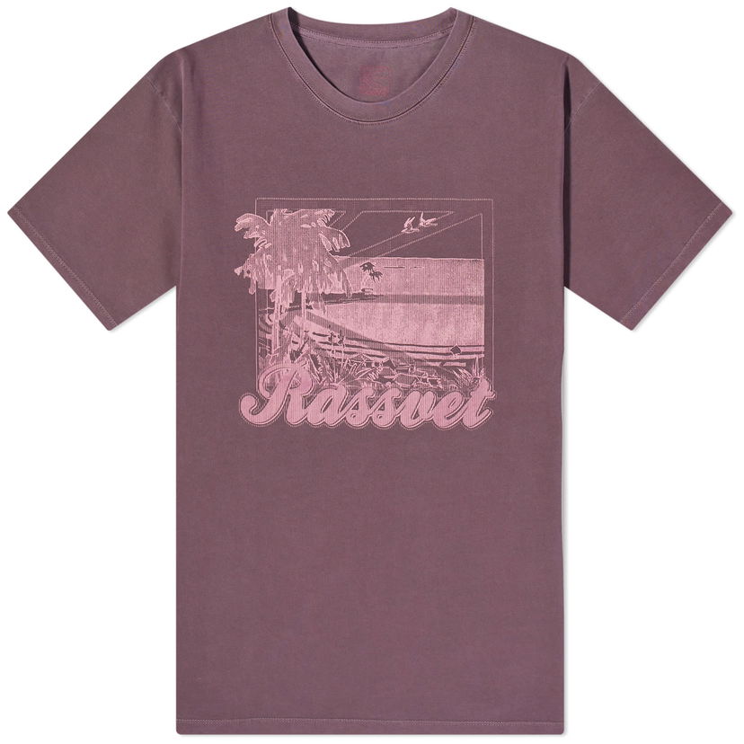 T-shirt PACCBET Miami Lilla | PACC14T003-BUR