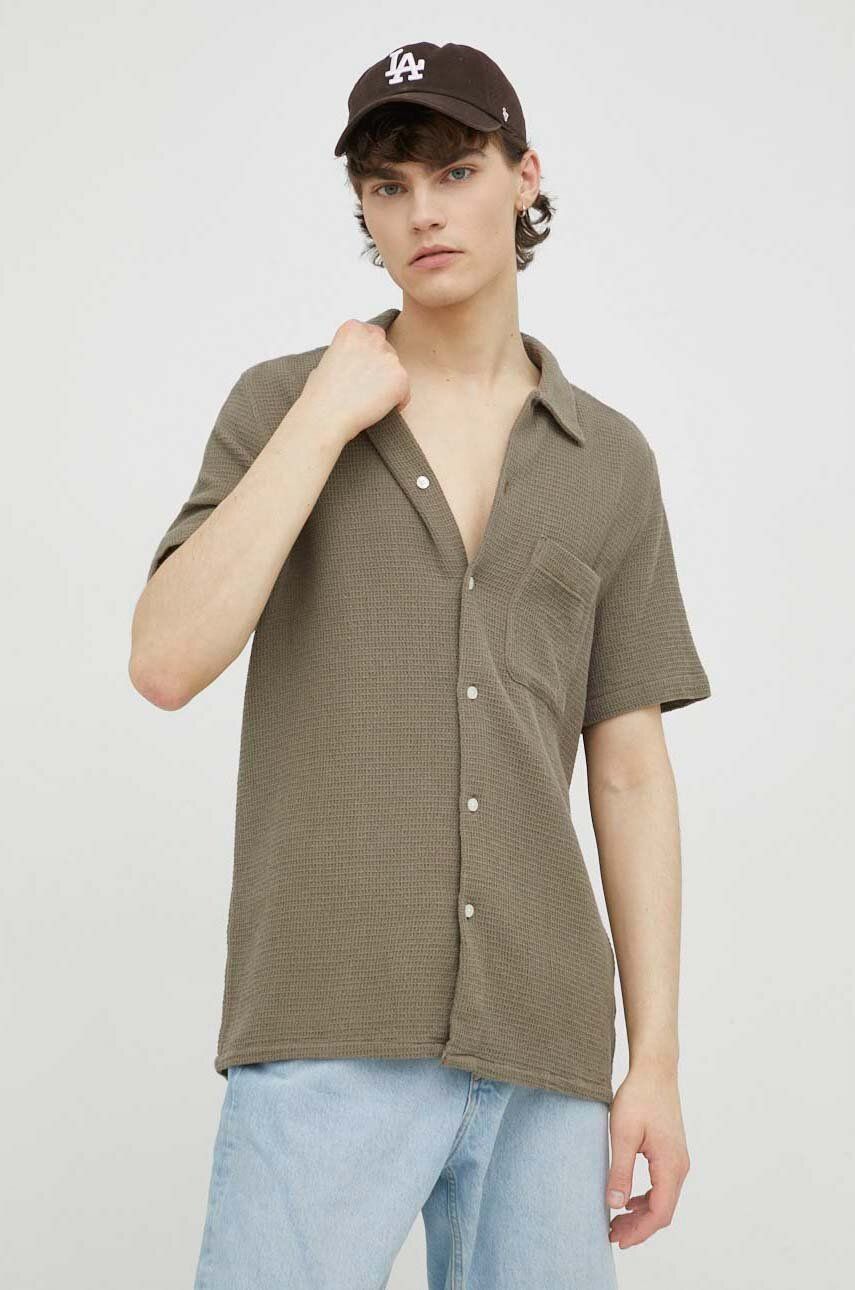 Skjorte Samsoe Samsoe Avan Brun | M23100035, 0