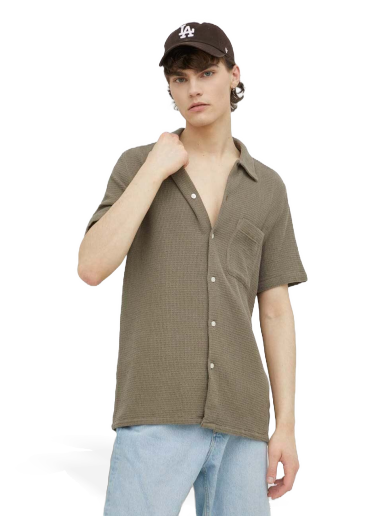 Skjorte Samsoe Samsoe Avan Brun | M23100035