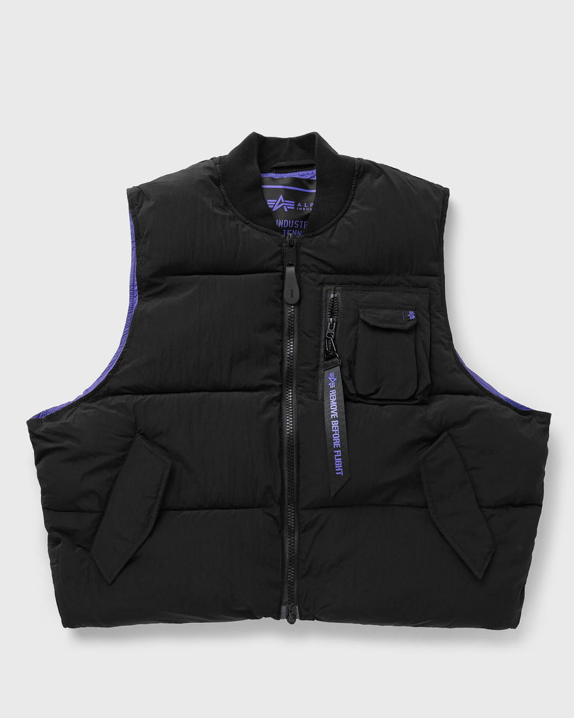 Vest Alpha Industries MA-1 Black Puffer Vest Sort | 148138UV-03