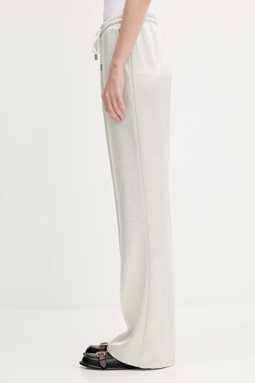 Joggingbukser JW Anderson JW Anderson Drawstring Waist High-Waist Flare-Leg Pants Hvid | TR0399.PG1693.002, 1