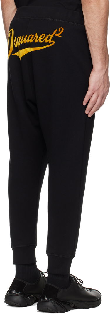 Joggingbukser DSQUARED2 Dsquared2 Dean Fit Relax Sweatpants Sort | S74KB1001_S25516, 2
