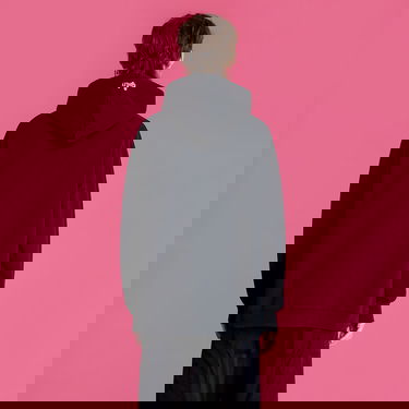 Sweatshirt RAF SIMONS Regular Fit Hoodie With Print Destroy Washed Sort | 224-164-19003-0099, 4