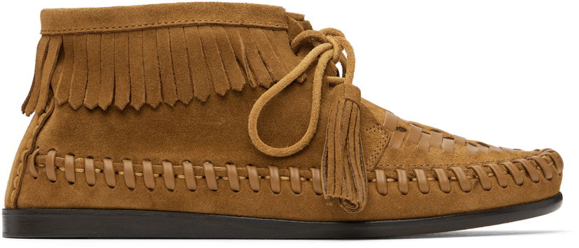 Sneakers og sko ISABEL MARANT Isabel Marant Felsa Suede Boots Brun | MC0025FB-C2A05S