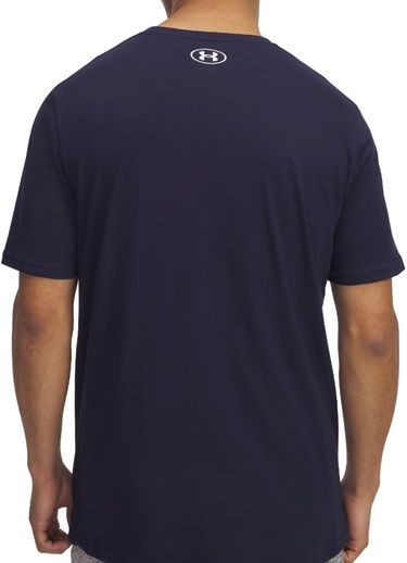 T-shirt Under Armour Under Armour Camo Chest Stripe Short Sleeve T-Shirt Mørkeblå | 1376830-411, 1