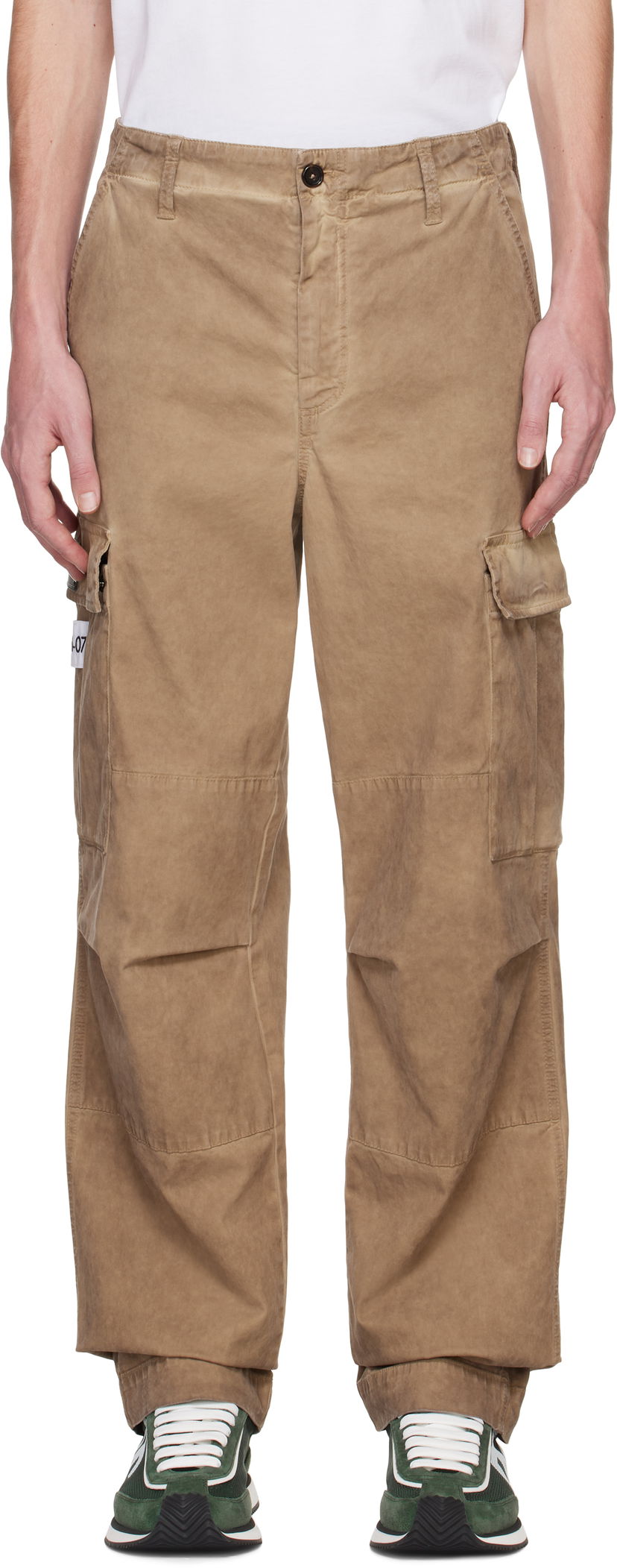 Cargo bukser Dolce & Gabbana Cargo Pants Beige | GP03LTG8LG8