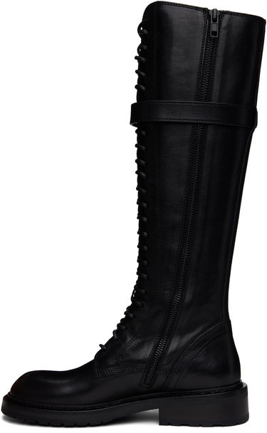 Tøj Ann Demeulemeester Ann Demeulemeester High Danny Tall Boots Sort | B0010063 LT047, 2