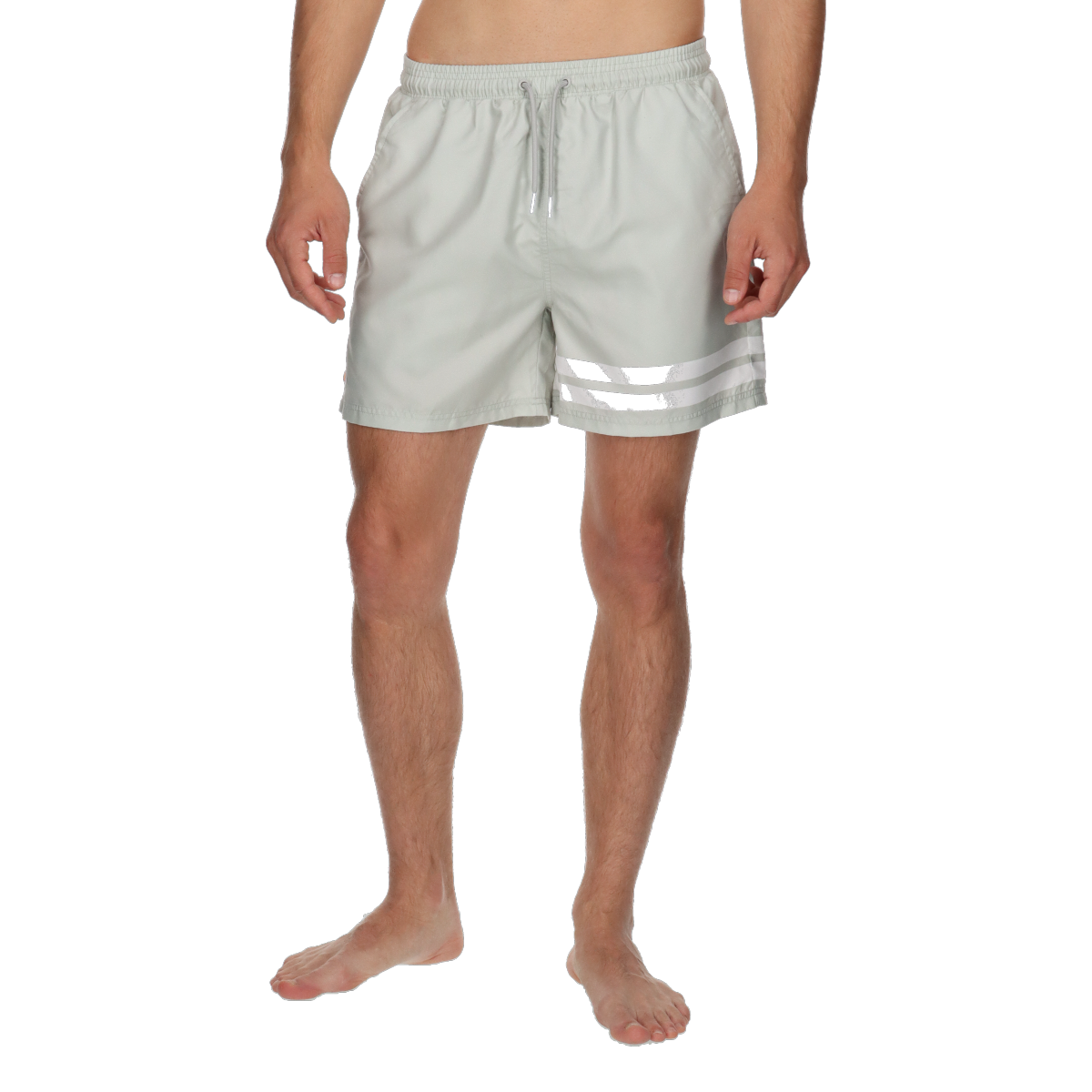 Badetøj Ellesse Drawstring Graphic Swim Shorts Grå | ELA231M216-30, 0