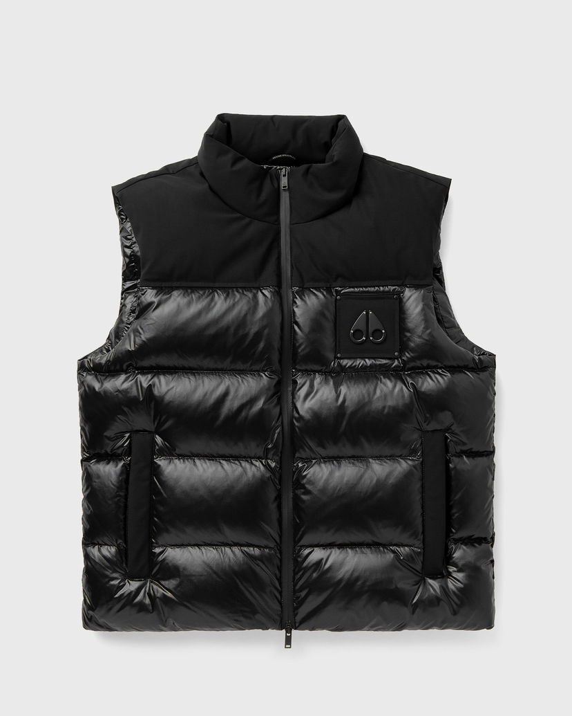 Vest Moose Knuckles Victory Peak Down Vest Sort | M34MV482-292