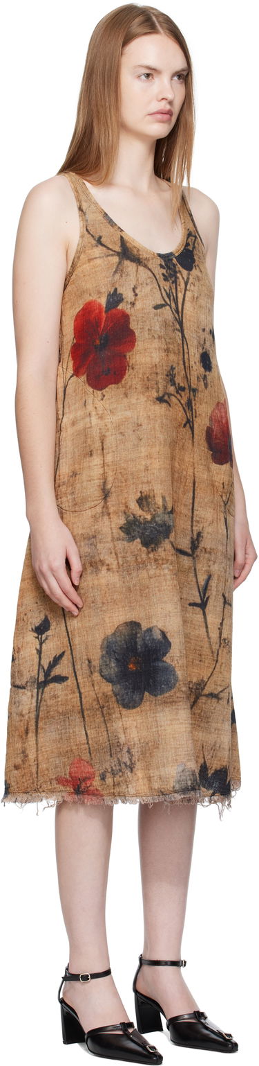 Kjole R13 R13 Reversible Tank Midi Dress Brun | R13WR466-R583B, 1