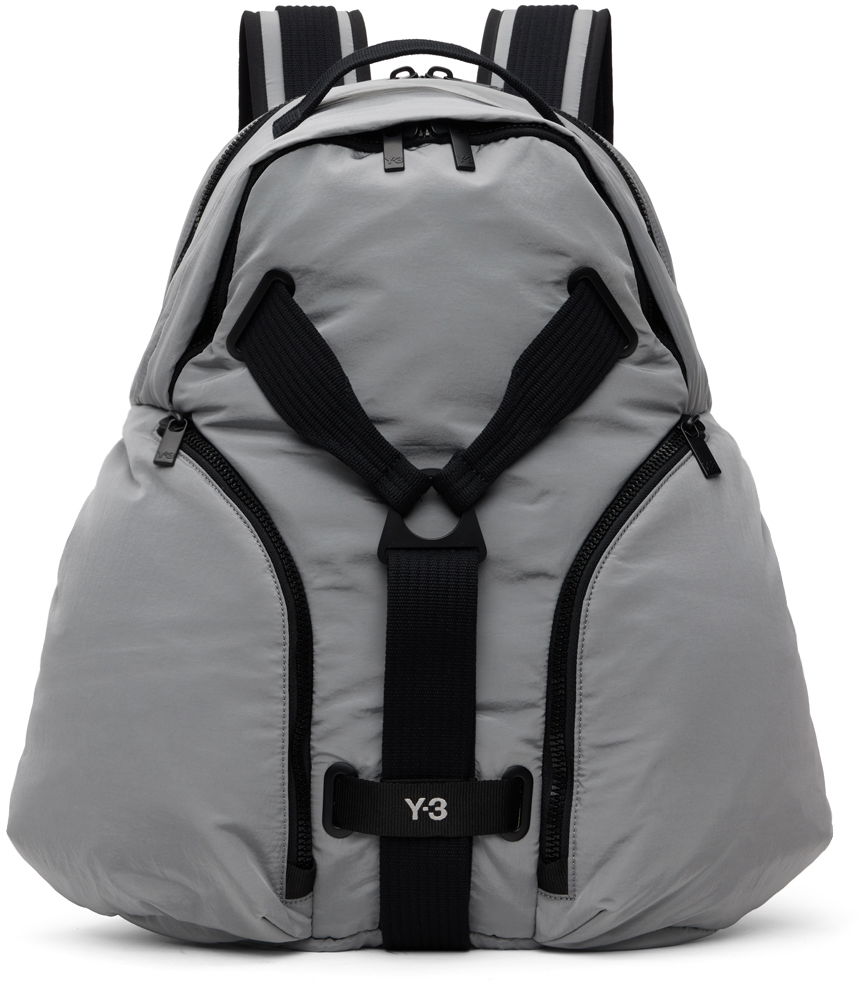 Rygsæk Y-3 Gray Utility Grå | H63106, 0