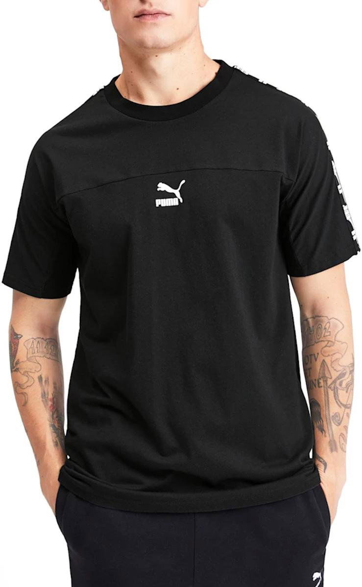 T-shirt Puma T-shirt With Print Sort | 595309-01