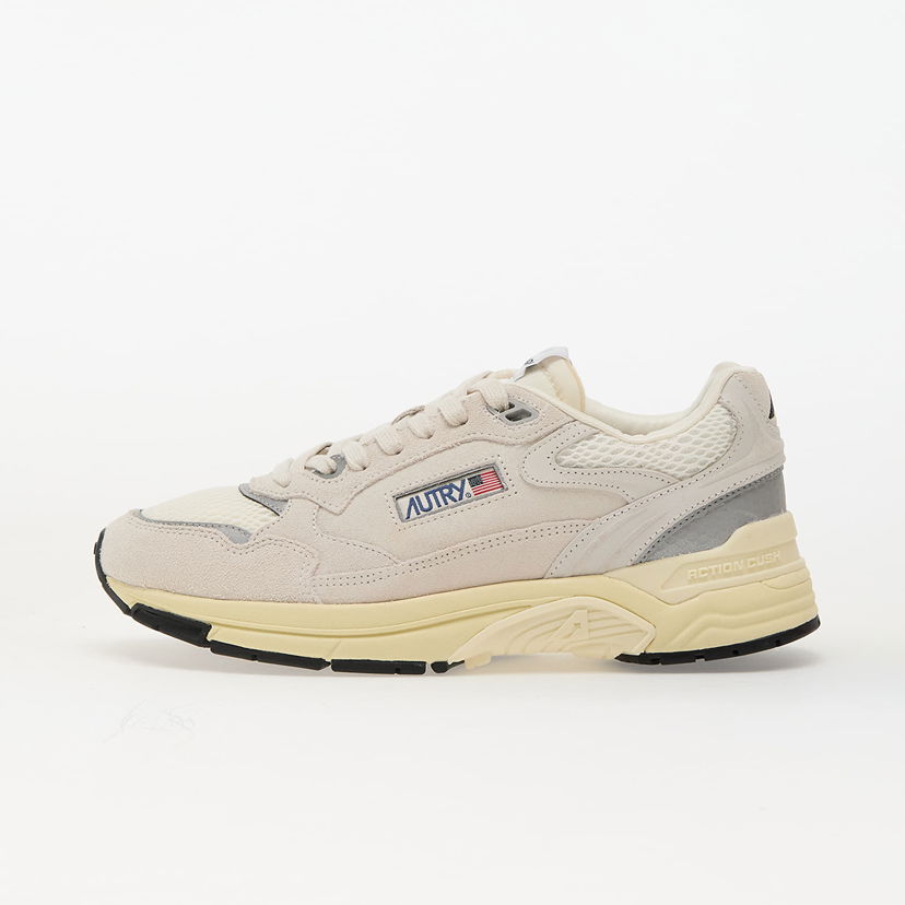 Sneakers og sko Autry Hyperway Low Man White/ Silver Grå | A1UNHYLMUM10