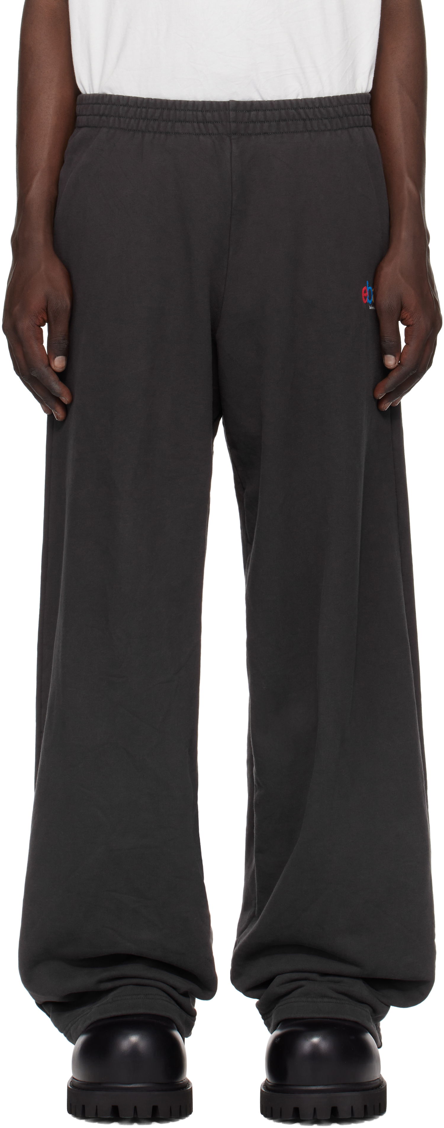 Joggingbukser Balenciaga Balenciaga eBay Edition Baggy Sweatpants Grå | 803266TRVD21055, 0